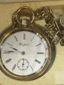 Woodford pocket watch & chain