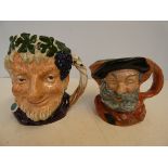 Royal Doulton D6499 Bacchus together with Royal Do