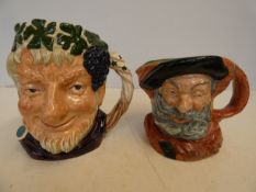 Royal Doulton D6499 Bacchus together with Royal Do