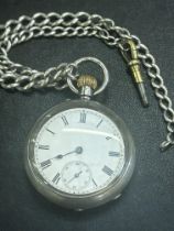 935 Silver pocket watch