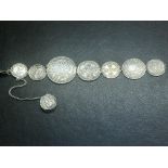 Partly made up bracelet of rare coinage - Queen An