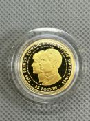25 pound gold coin 24carat gold Weight 7.81g limit
