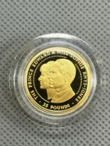 25 pound gold coin 24carat gold Weight 7.81g limit