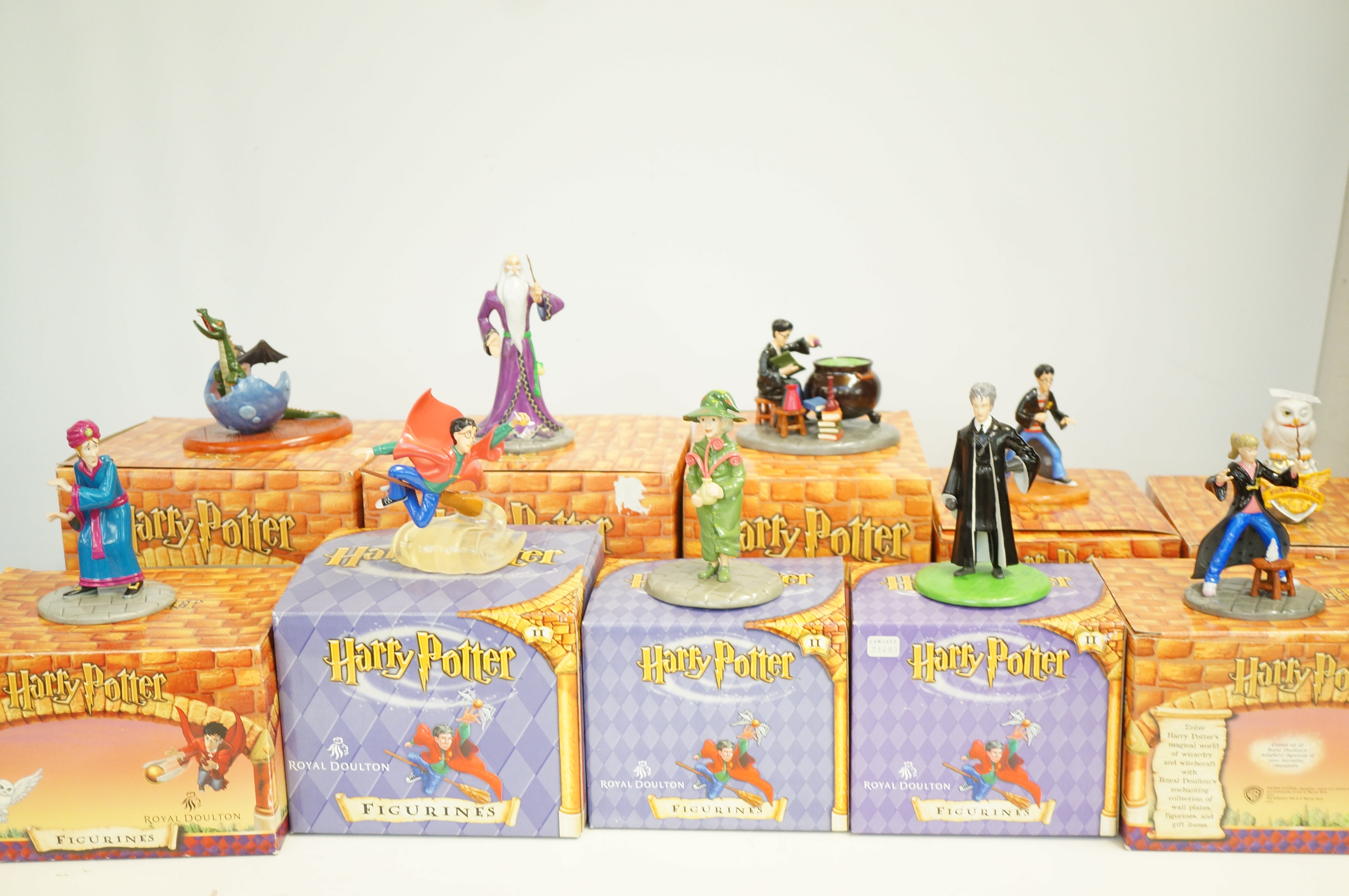 10x Royal Doulton boxed Harry Potter figures