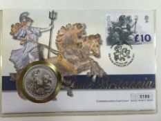Great Britain royal mint 1999 silver Britannia com