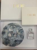 Limited edition Dior travel jewellery case & perfume in box