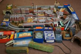 Large 00 gauge layout with many accessories 72'' x