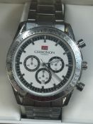 Chronon chronograph wristwatch