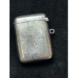 Silver vesta case