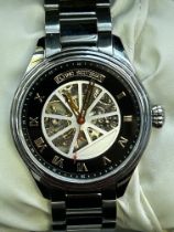 Flying Scotsman wristwatch back on the rials gents