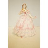 Limited edition Royal Worcester figure 'The Masque