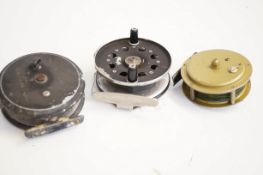 3x Vintage fly reels 2 Hardy & 1 other
