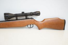 SMK .22 air rifle with telescopic sights