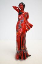 Royal Doulton Flambe HN3683 Eastern Grace. Limited edition modelled by Pauline Parsons. With COA