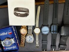 Collection of watches to include 3 Digital, Pulsar