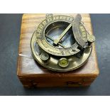 Reproduction brass sextant