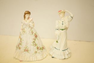 Limited edition Royal Worcester figure queen of he