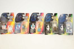 Star Wars action figures- R2 D2 1995, Han Solo 199