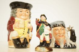 Royal Doulton HN3261 Town crier together with Joll