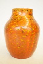 Royal Lancastrian orange peel vase 2658 Height 15