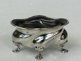 Silver Birmingham 4 footed dish 80g