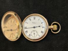 Waltham USA gold plated pocket watch