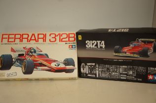 Tamiya ferrari 312V scale model kit & 1 other