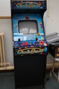 Classic arcade retro games console, Mario & Pacman