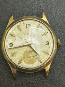 9ct Gold cased Garrard wristwatch, possibly 1960's