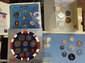 Collection of British uncirculated coins
