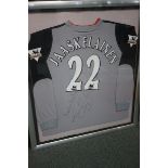 Jaaskelainem Bolton wanderers signed shirt framed