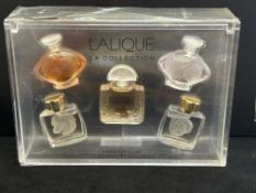 Lalique LA collection 5 miniature Luxe perfumes