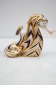 Royal crown derby seahorse paperweight seconds