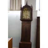 Thom Dunker newcastle long case clock with weights