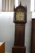 Thom Dunker newcastle long case clock with weights