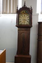 Thom Dunker newcastle long case clock with weights