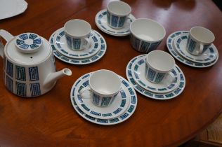 Gerald Benney design for ridgeway coffee set