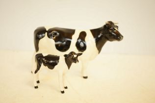 Beswick ch.claybury leegwater bull & calf