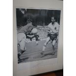 Limited edition print signed by Nat Lofthouse with