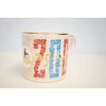 Wedgwood limited edition mug No39 with box & coa