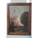 Large Victorian oil on canvas William Hardie Hay '