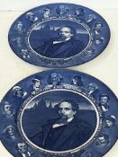 Pair of Royal Doulton Shakespeare plaques