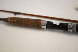Vintage split cane fly rod, called 'The Light Cast