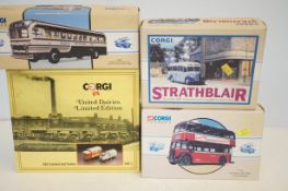 Collection of boxed Corgi vehicles