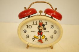 Original Micky mouse alarm clock. Made in Germany.