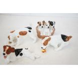 4x Royal Doulton dogs