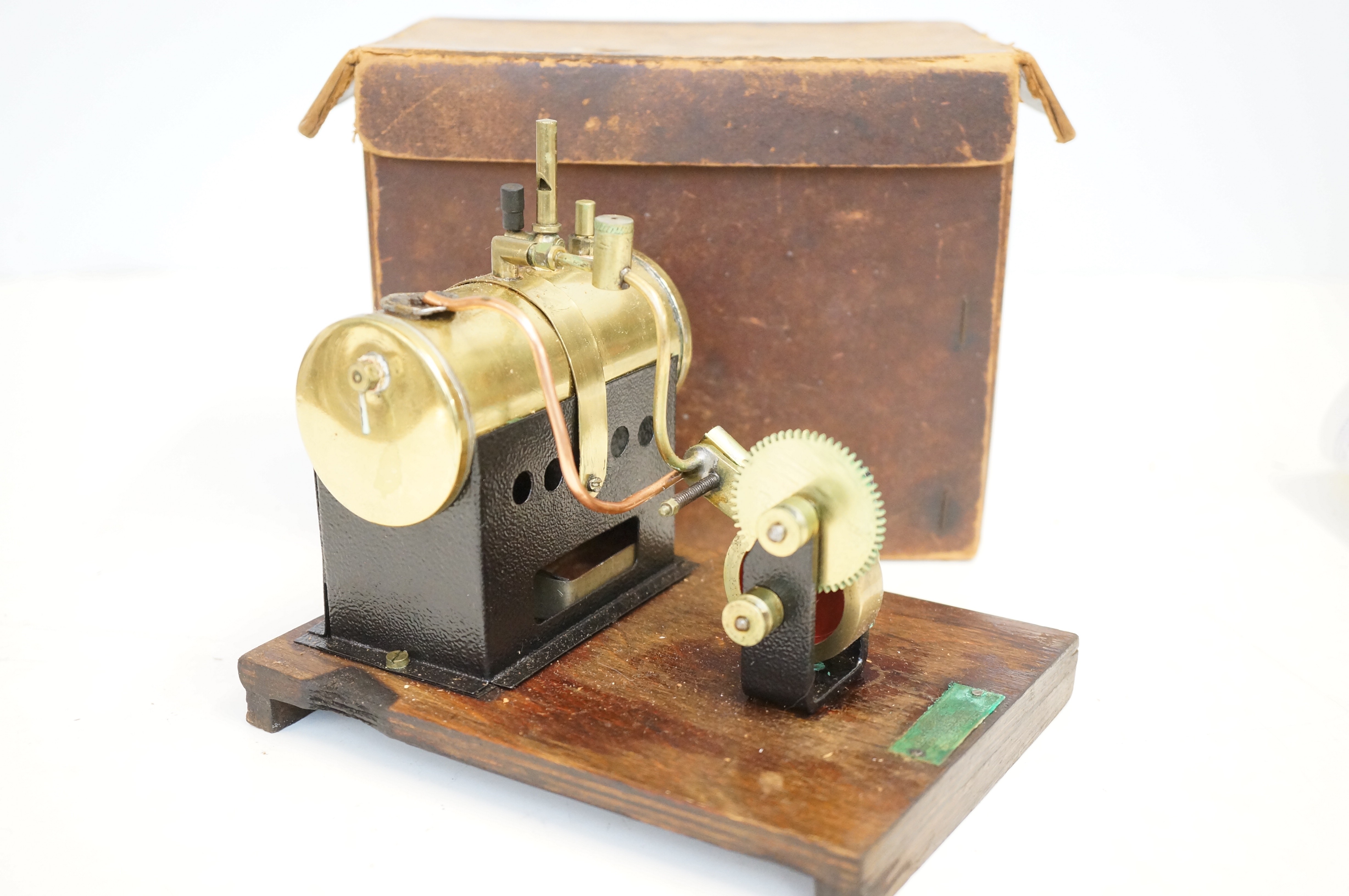Early 20th century brass model steam engine 'Produ