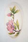 Moorcroft magnolia plate