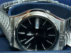 Seiko 5 day/date wristwatch with box