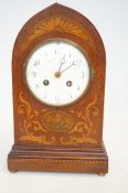 French mantle clock. Striking on a bell. Not curre